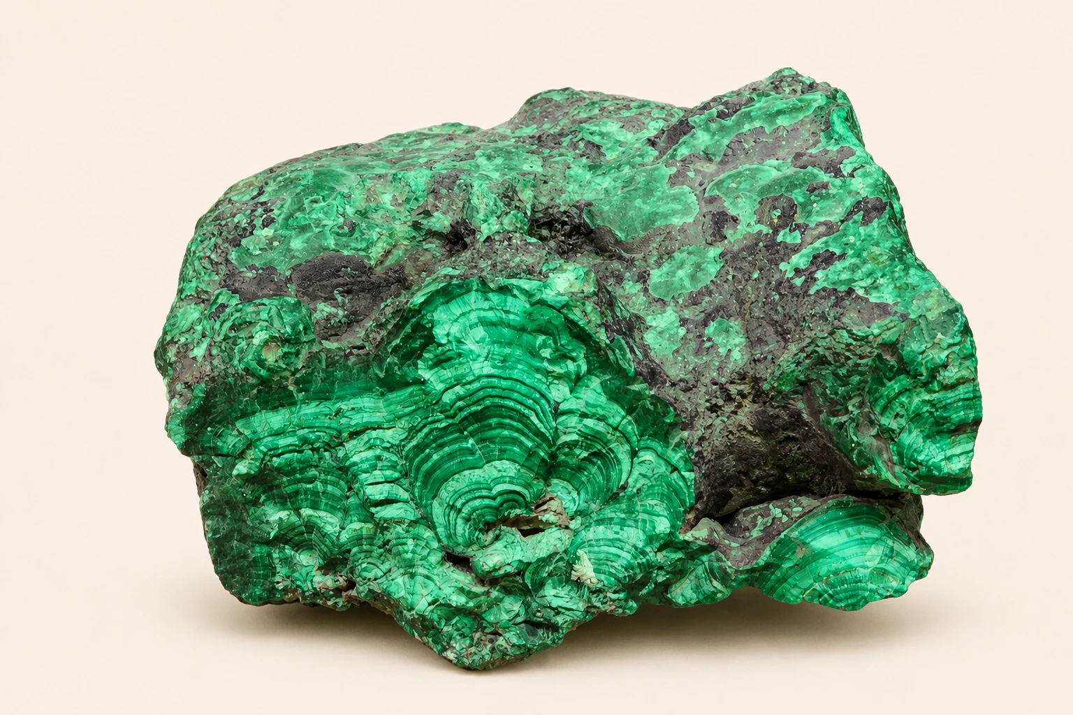 Malachite naturelle en lithothérapie