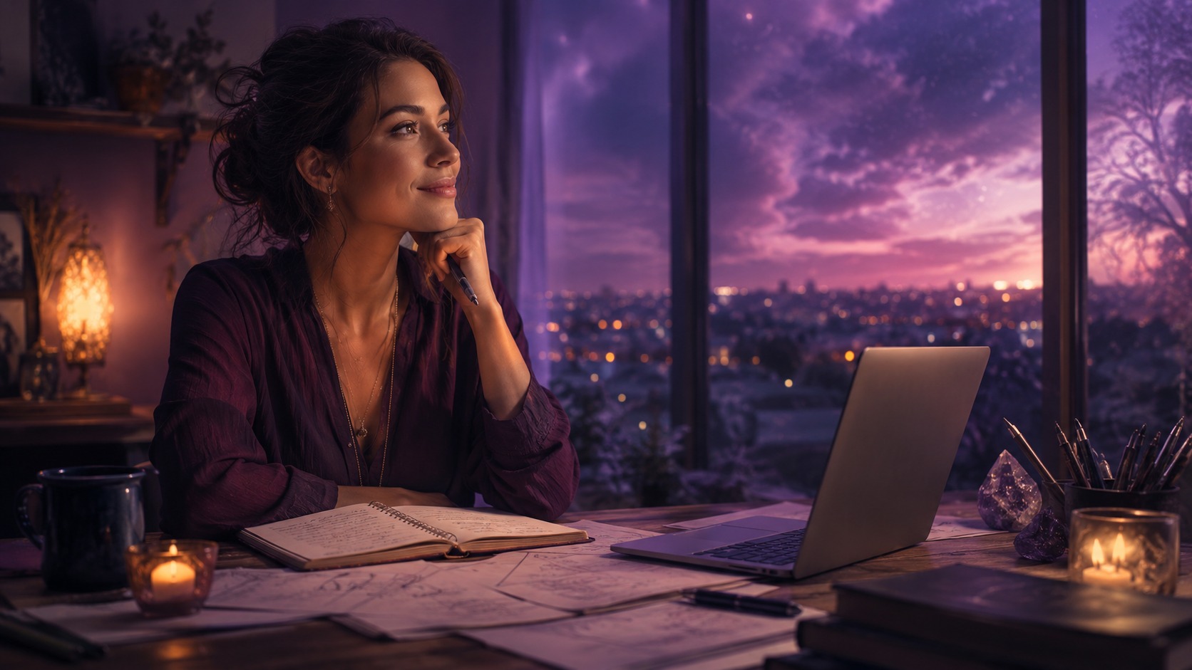 Illustration Céleste Voyance — Vais-je réussir mon projet financier ?